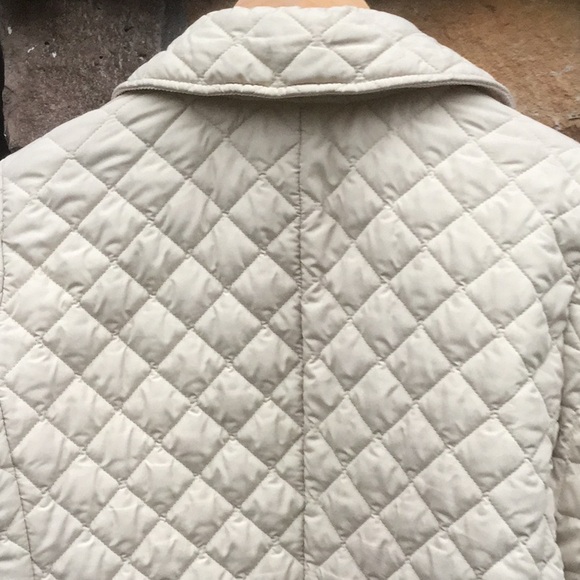 Banana republic quilted coat jacket holiday lodge travel - Picture 7 of 7